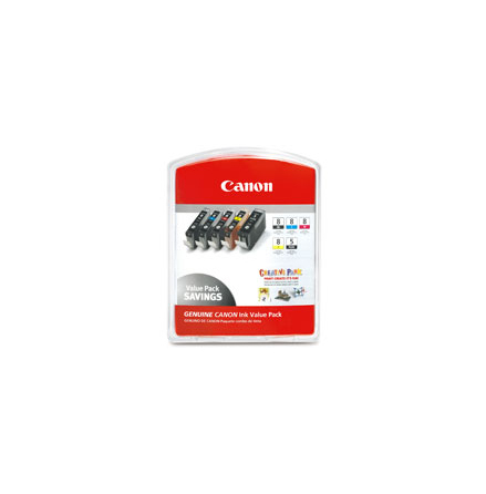 CLI-8 BK/PC/PM/R/G ink cartridges