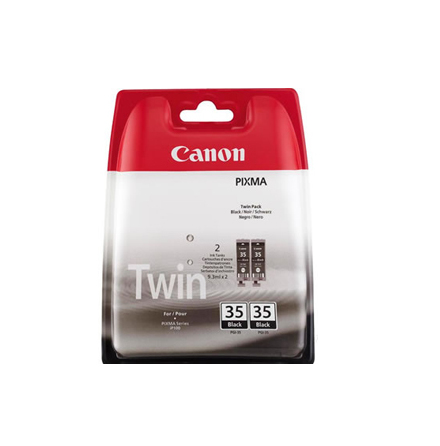 PGI-35 black ink-tank twin-pack