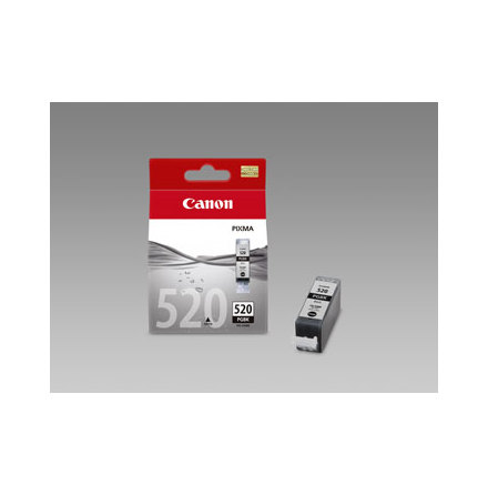 PGI-520BK black ink cartridge, blistered