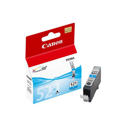 CLI-521C cyan ink cartridge, blistered