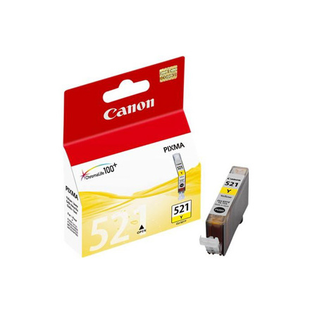 CLI-521Y yellow ink cartridge, blistered