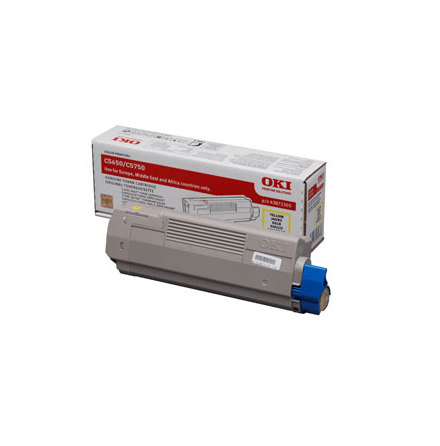 C5650/5750 toner yellow 2K