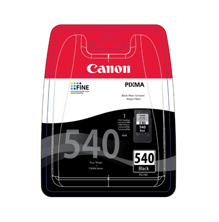 PG-540 black ink cartridge, blistered