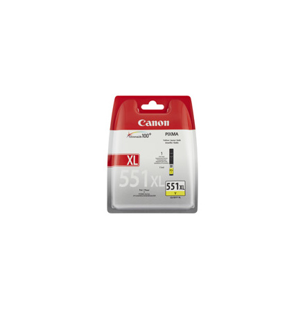 CLI-551 XL yellow ink tank, blistered