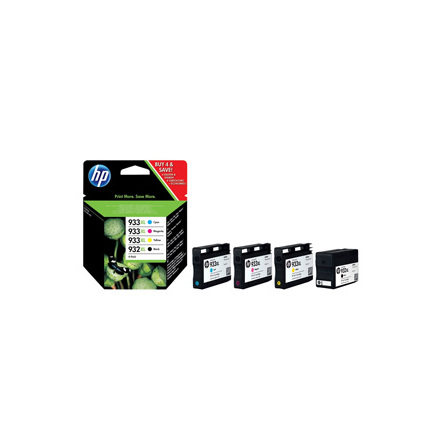 HP 932 XL black/933 XL ink 4-pack