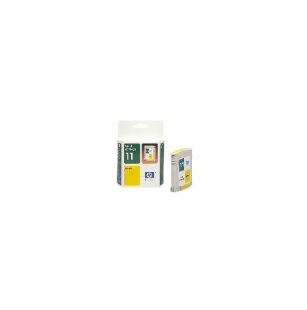 HP 11 yellow ink cartridge, 28ml