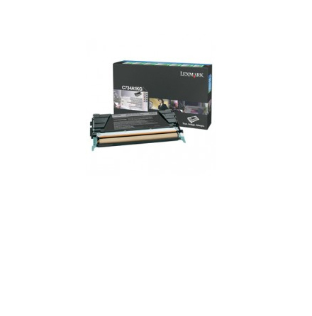 C734 toner black (prebate) 8K