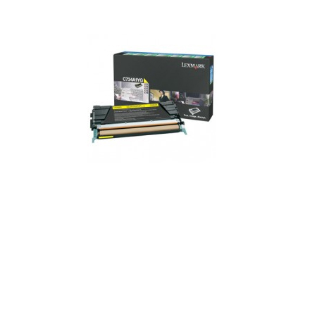 C734 toner yellow (prebate) 6K