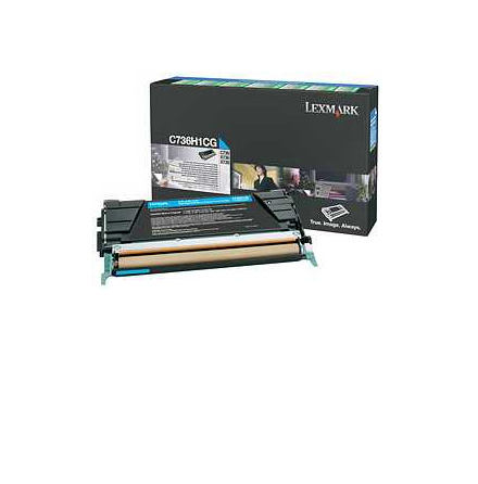 C736 toner cyan (prebate) 10K