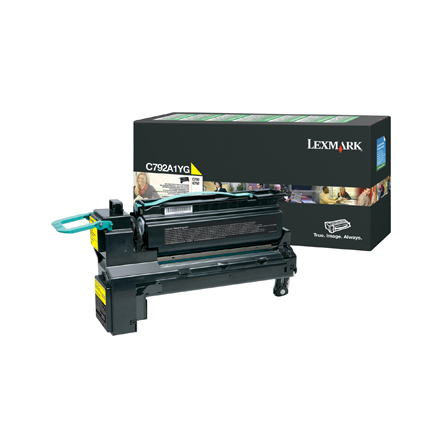 C792/ X792 toner Yellow 6K (return)