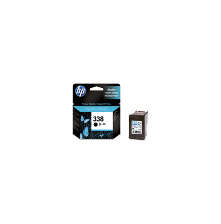 HP 338 black ink cartridge, blistered