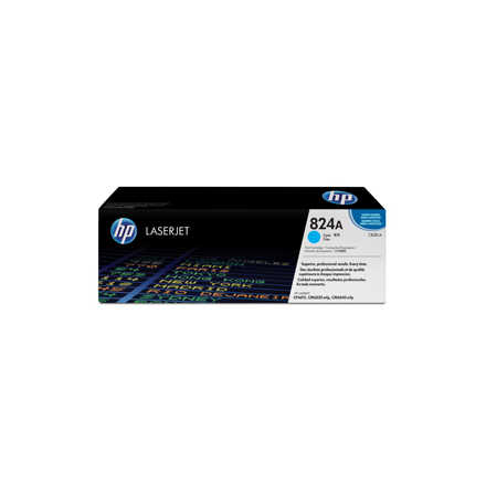 Color LaserJet 824A cyan toner