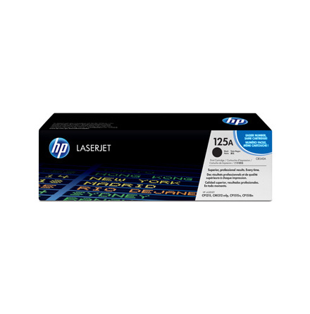 Color LaserJet 125A black toner