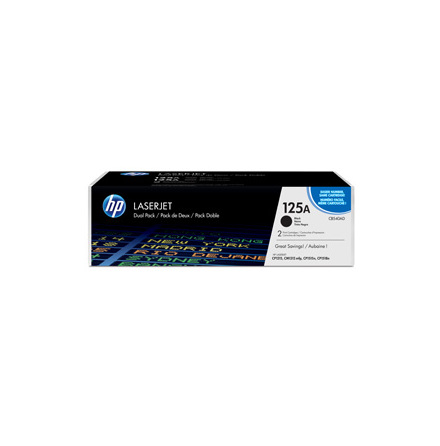 Color LaserJet 125A black(2) dual-pack