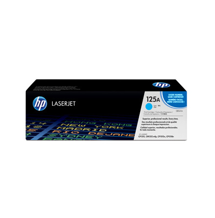 Color LaserJet 125A cyan toner