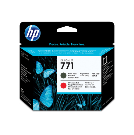 HP 771 Matte black/chromatic red printhead
