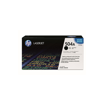 Color LaserJet 504A black toner 5K