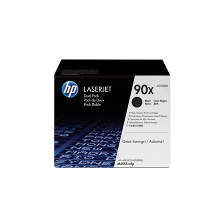 LaserJet 90X toner HC(2) dual-pack