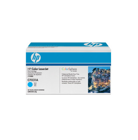 Color LaserJet 646A cyan print
