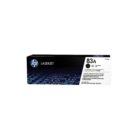 LaserJet 83A black toner cartridge