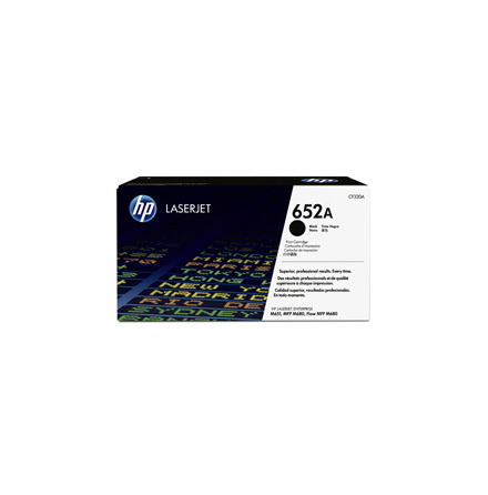 Color laserjet 652A black toner