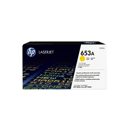 Color laserjet 653A yellow toner