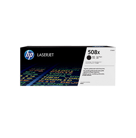 Color LaserJet 508X black toner