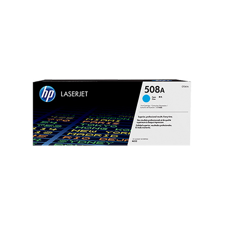 Color LaserJet 508A cyan toner