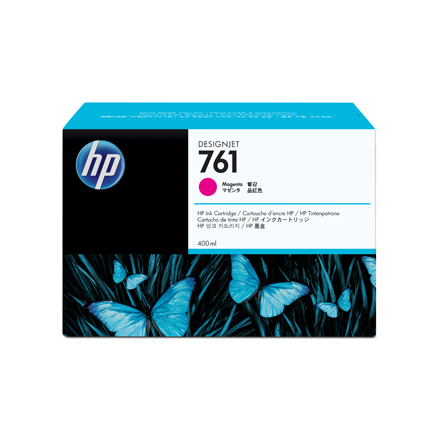 HP 761 magenta ink cartridge, 400ml