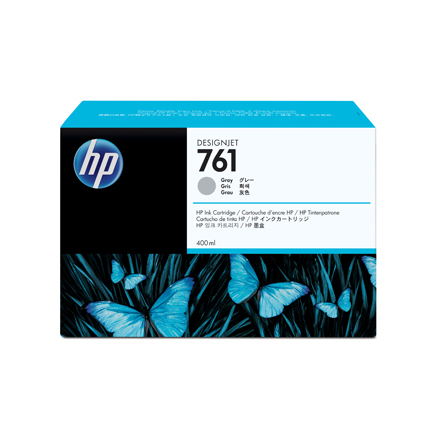 HP 761 grey ink cartridge, 400ml