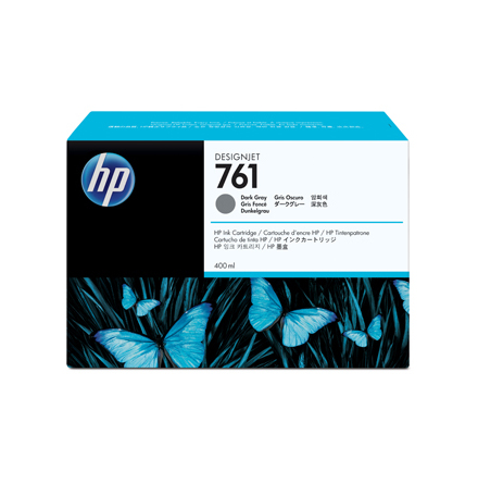 HP 761 dark grey ink cartridge, 400ml