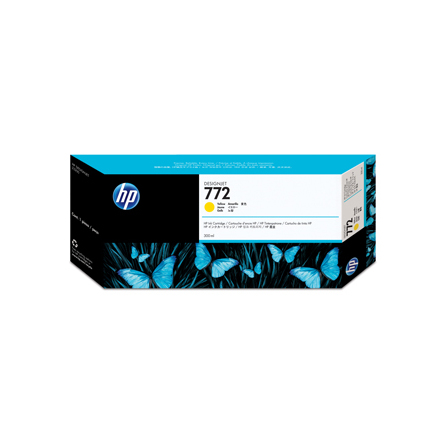 HP 772 yellow ink cartridge, 300 ml