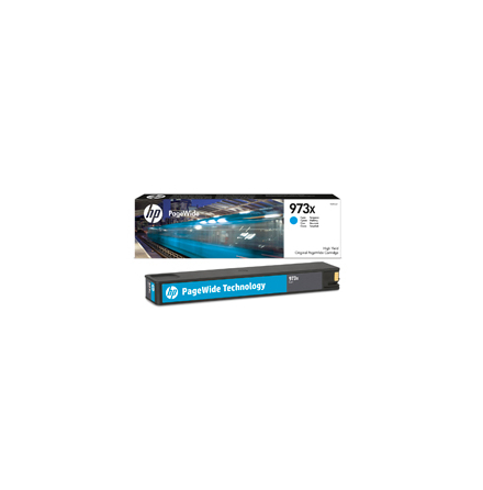 HP 973X PageWide cyan ink cartridge