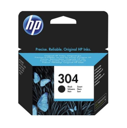 HP 304 black ink cartridge blistered