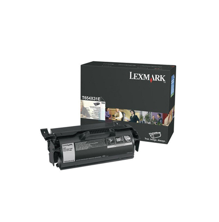 T654/656 black toner 36k (Corporate)