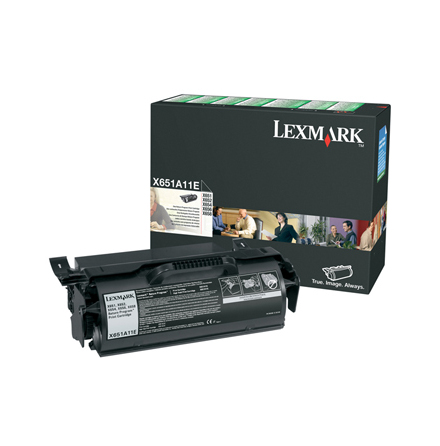 X651/X652/X654/X656/X658 toner black (prebate) 7K