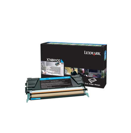 X748 toner cyan (prebate) 10K