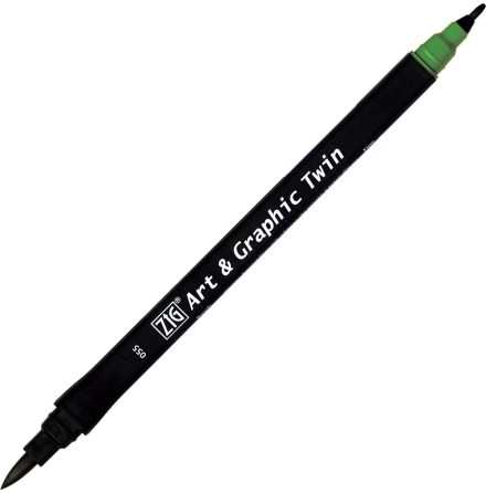 ZIG Art & Graphic Twin deep green