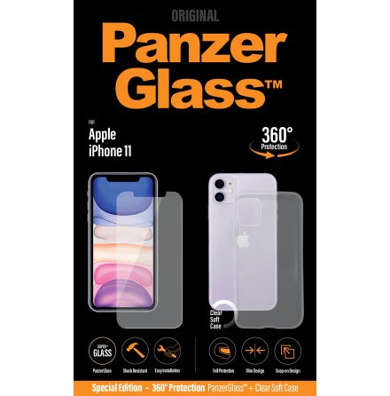 PanzerGlass Apple iPhone 11/w. PG Case