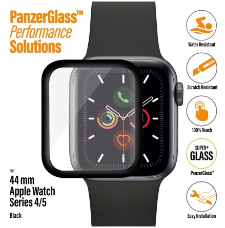 PanzerGlass Apple Watch Series 4/5, Black (44 mm)