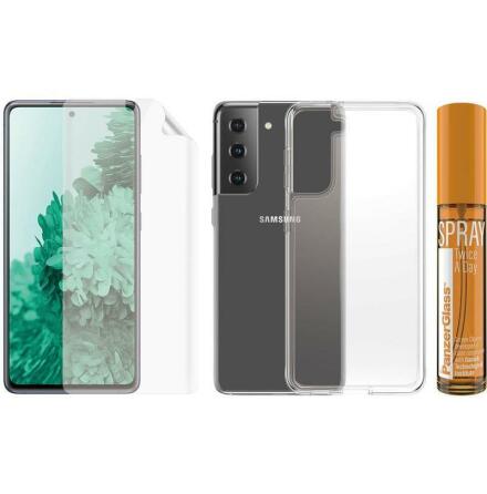 PanzerGlass Galaxy S21 Hygiene Pack (TPU, ClearC