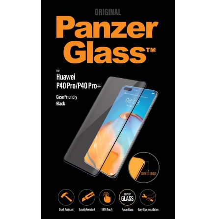 PanzerGlass Huawei P40 Pro/P40 Pro+ Case Friendly, Black