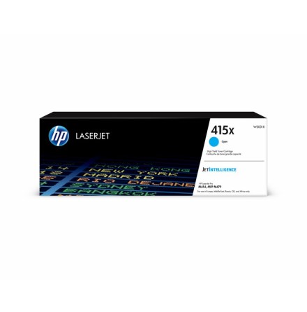 Color LaserJet 415X Cyan LaserJet Toner Cartridge 6K