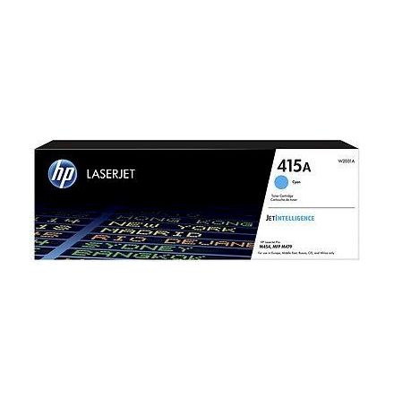 Color LaserJet 415A Cyan LaserJet Toner Cartridge 2.1K