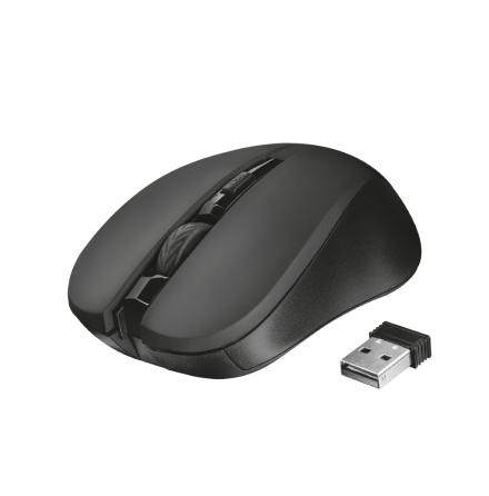 Trust Mydo Silent Wireless Mouse, Black