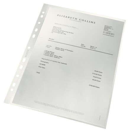 Ficka Leitz recycle A4 klar prglad 100