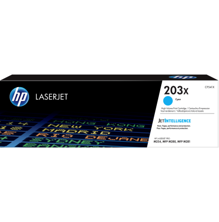 LaserJet 203X cyan toner