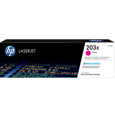 LaserJet 203X magenta toner