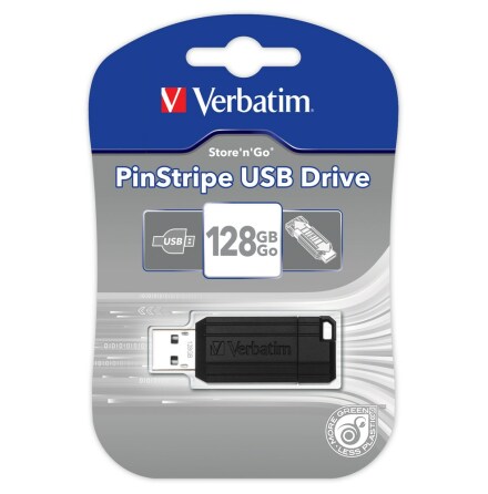 USB 2.0 Store N Go Pin 128GB, Black