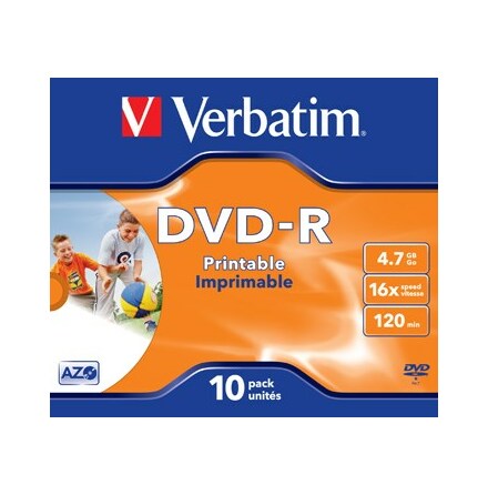 DVD-R 16x 4,7GB Printable (10)